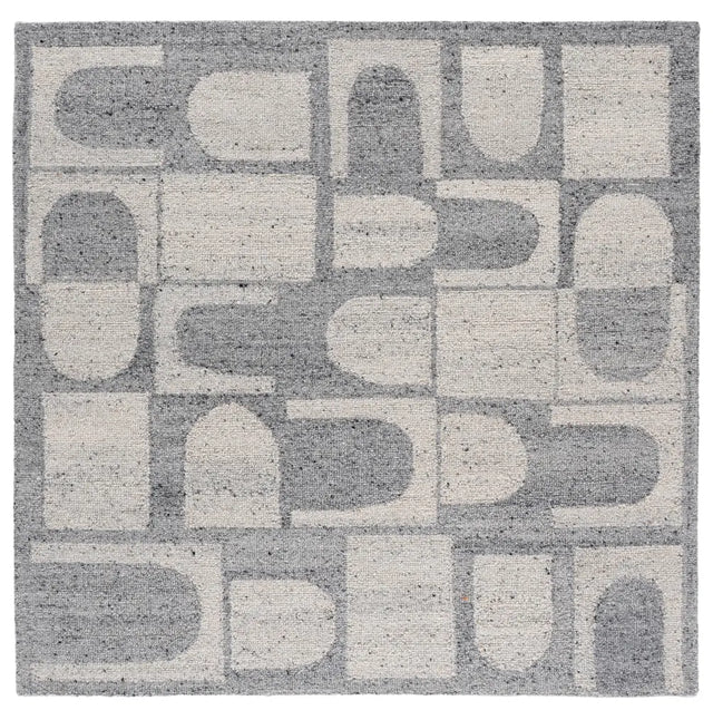 Safavieh Harvest 6'-0" x 6'-0" Rug in Silver / Grey