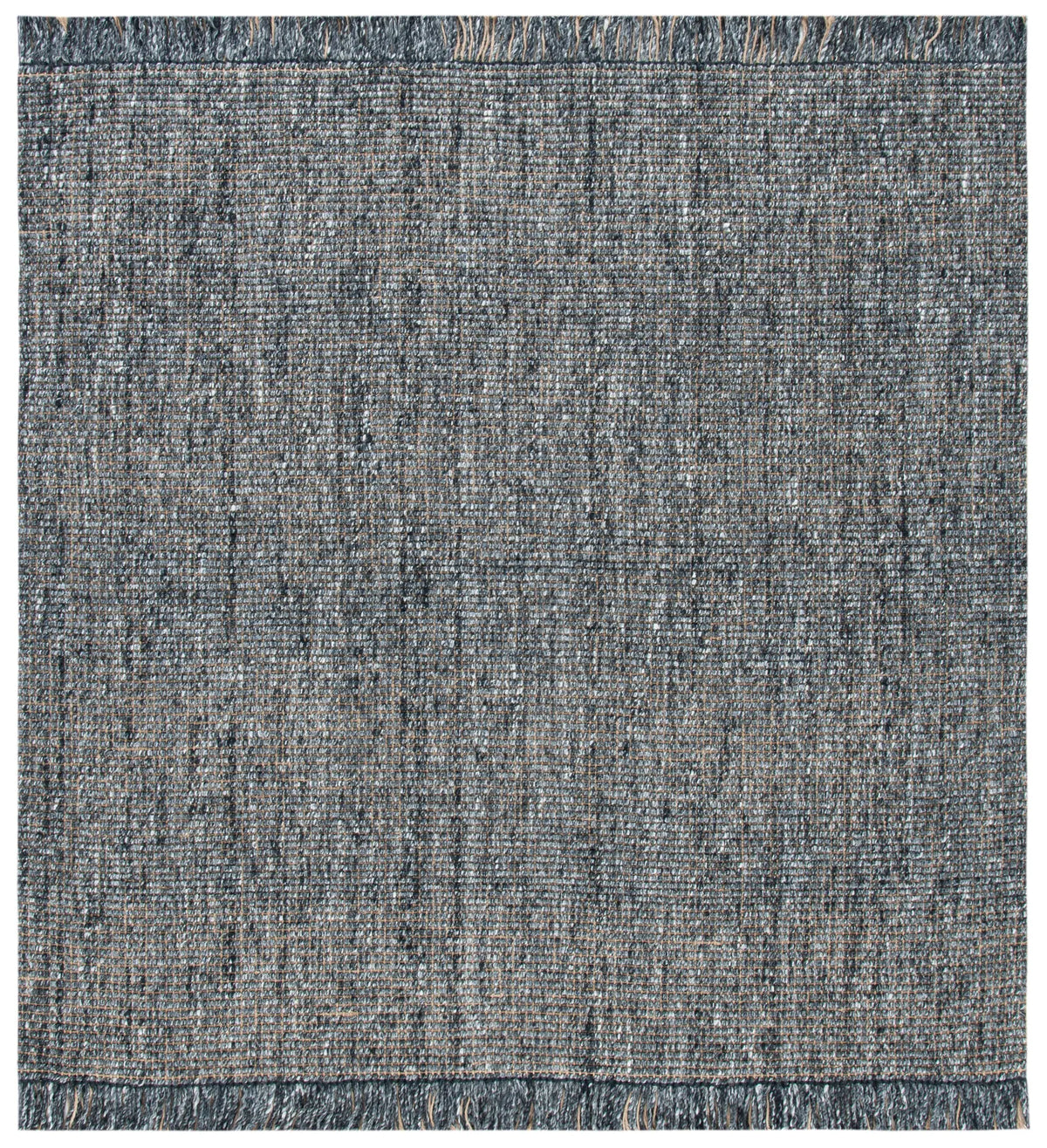 Safavieh Natural Fiber 6'-0" x 6'-0" Rug in Charcoal / Natural
