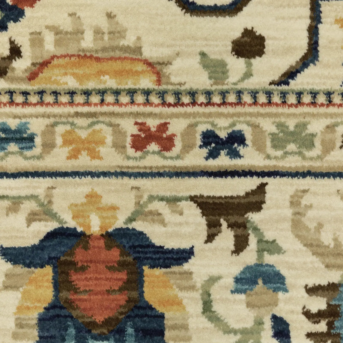 Oriental Weavers Sphinx Francesca Fr10A Ivory/ Multi Rug - room scene 2