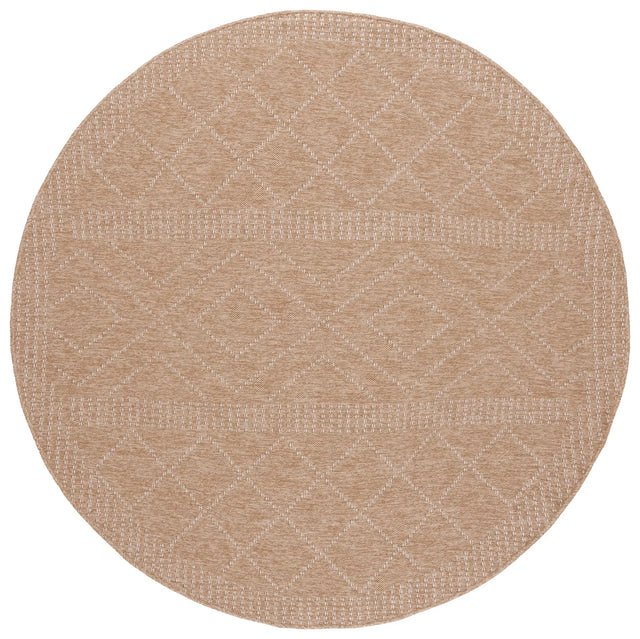 Safavieh Retreat 6'-7" x 6'-7" Rug in Natural / Ivory