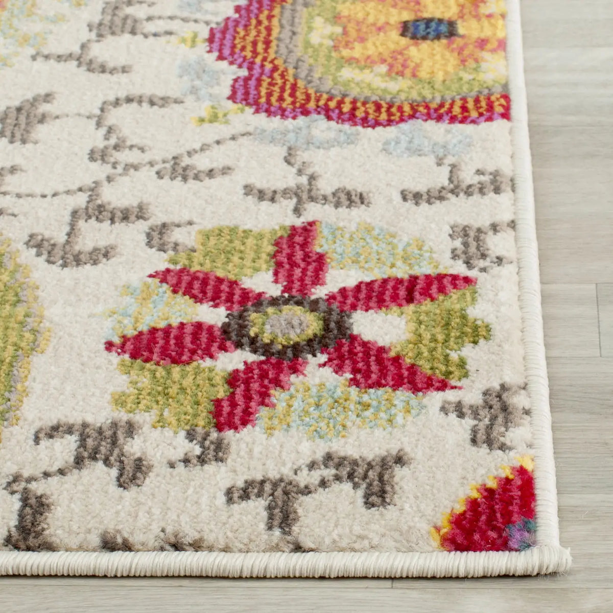 Safavieh Monaco 2'-2" x 10'-0" Rug in Ivory / Multi