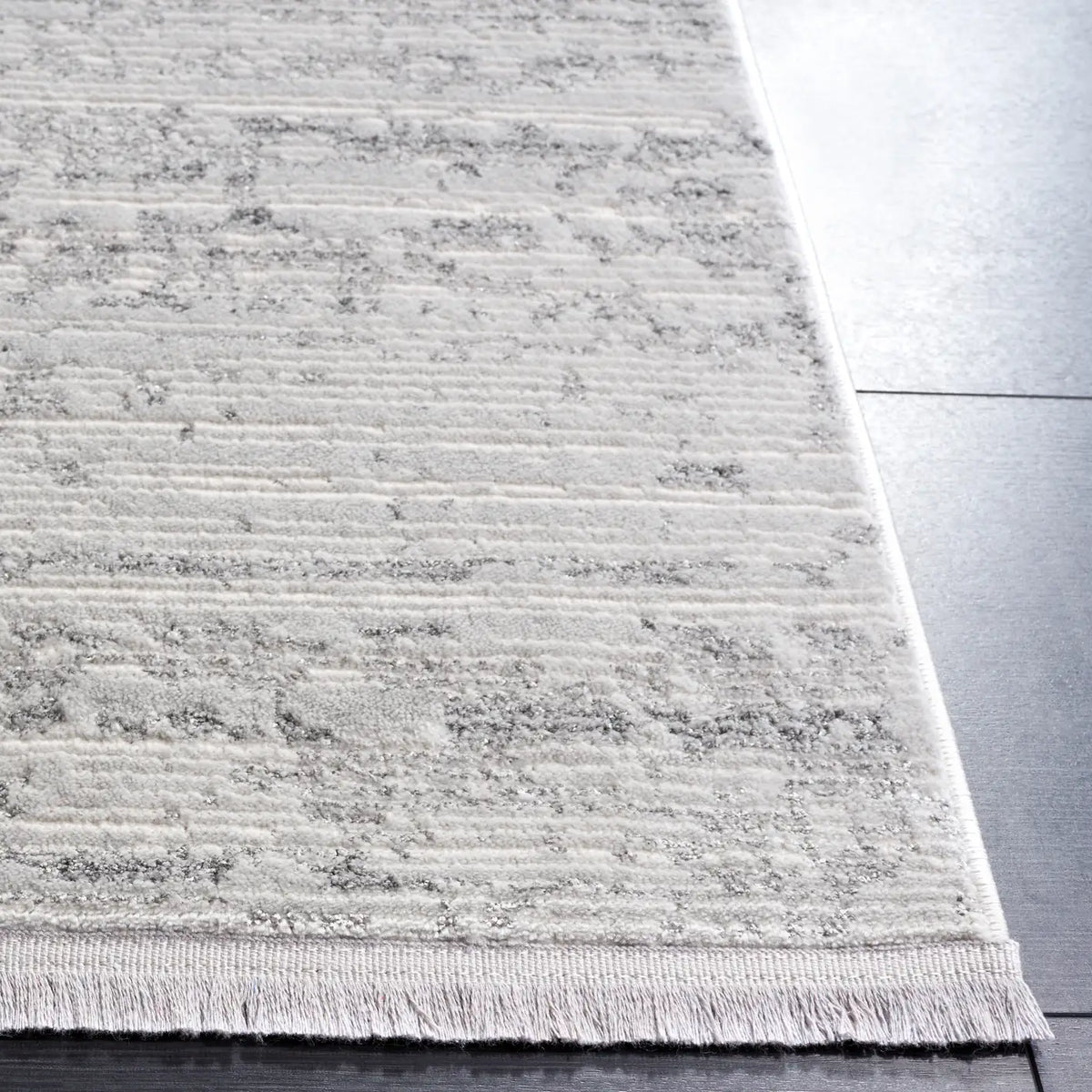 Safavieh Whisper 8'-0" x 10'-0" Rug in Grey / Dark Grey
