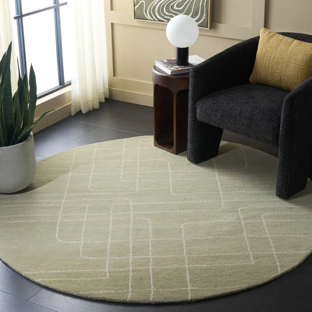 Safavieh Harvest 6'-0" x 6'-0" Rug in Sage