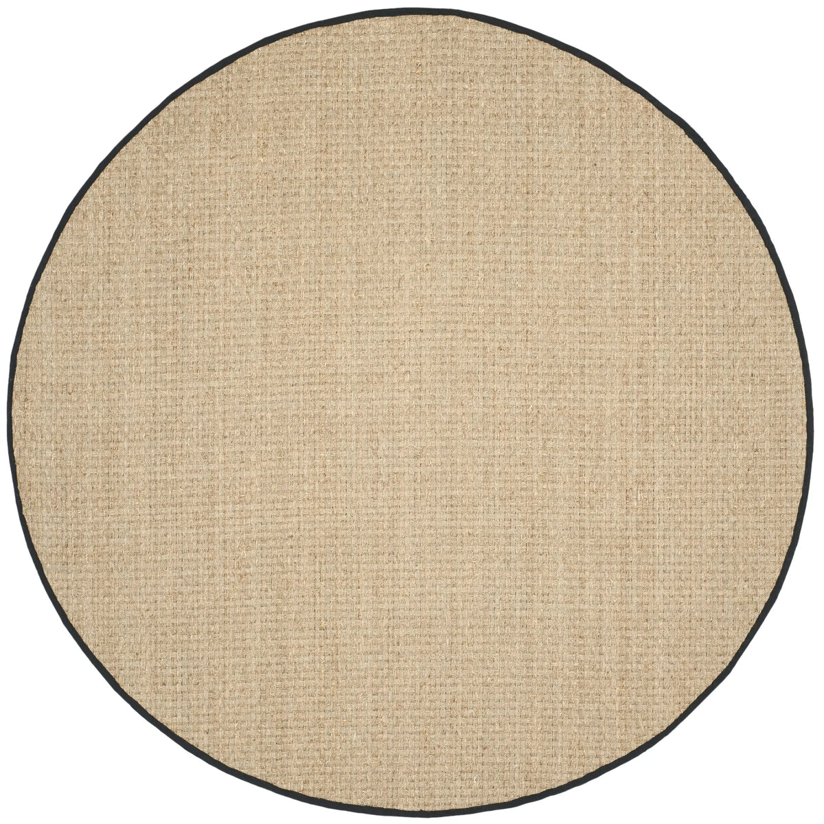 Safavieh Natural Fiber 10'-0" x 10'-0" Rug in Natural / Black