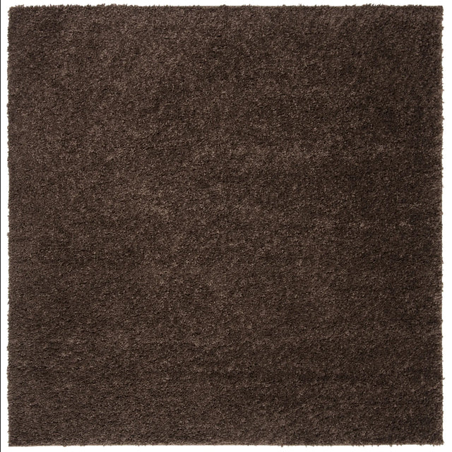 Safavieh August Shag 900 6'-7" x 6'-7" Rug in Brown