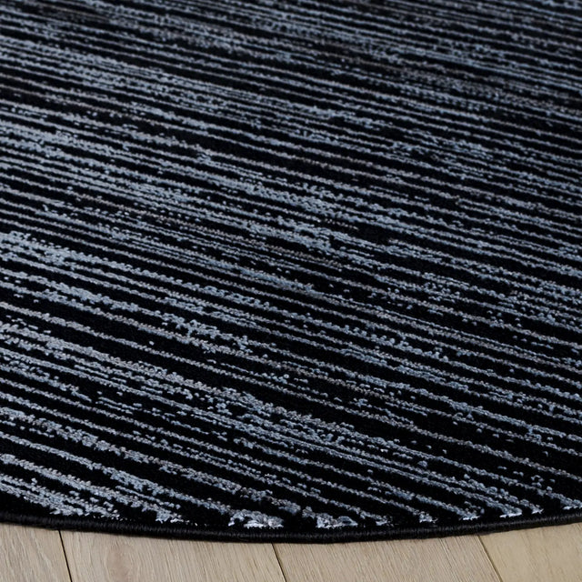Safavieh Mila 6'-7" x 6'-7" Rug in Light Blue / Black