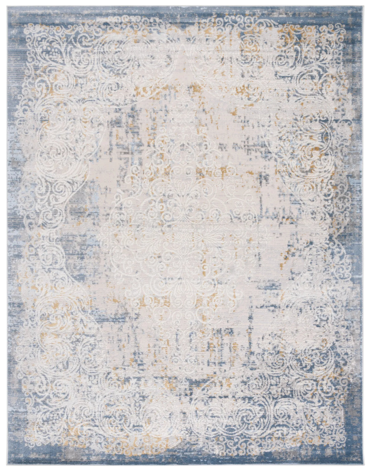 Safavieh Palma 10'-0" x 14'-0" Rug in Beige / Blue