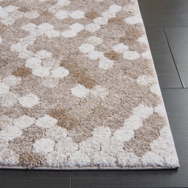 Safavieh Northport 800 4'-0" x 6'-0" Rug in Taupe / Ivory