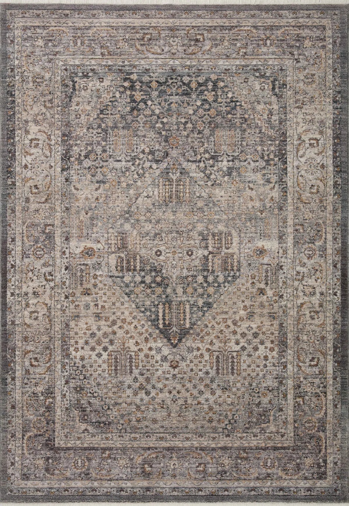 Loloi Lyra Lyr-02 Denim/Pebble Rug - main flat