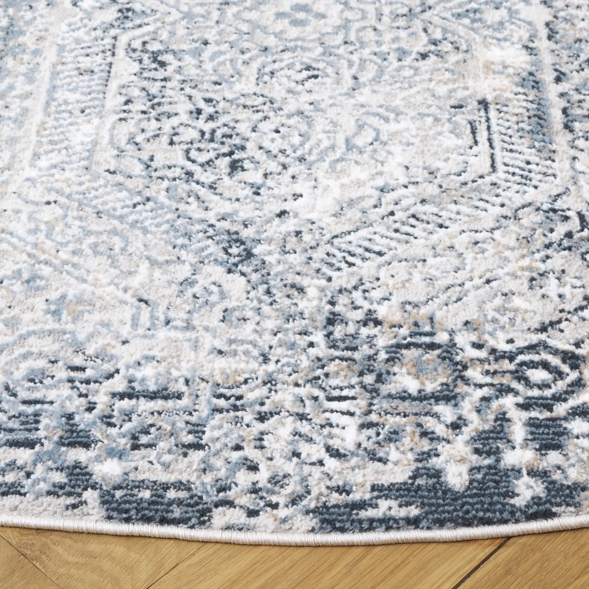Safavieh Parker 6'-7" x 6'-7" Rug in Blue / Taupe