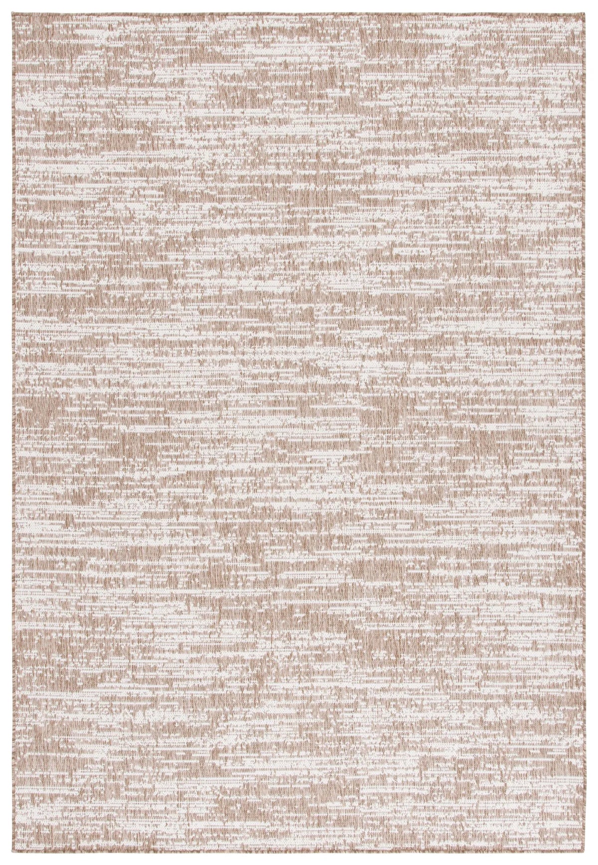 Safavieh Beach House 4'-0" x 6'-0" Rug in Brown / Ivory