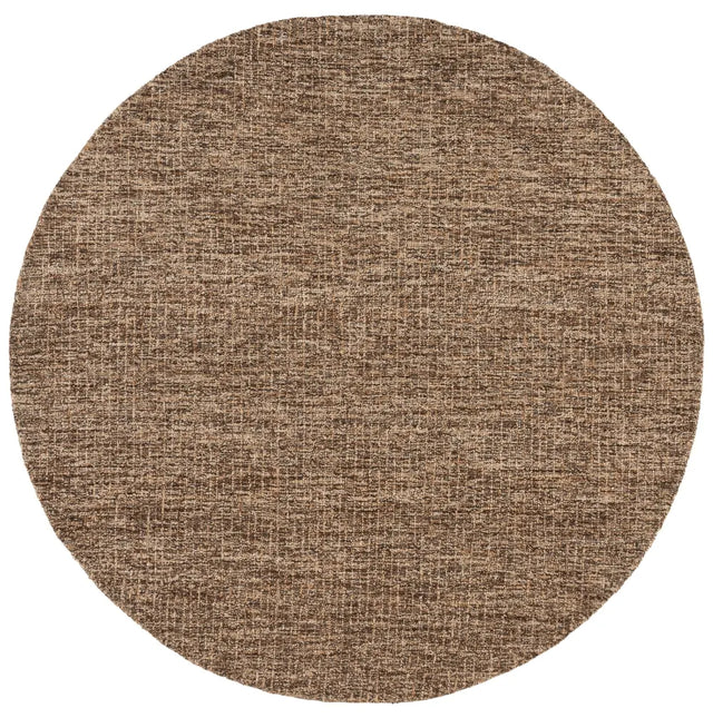 Safavieh Abstract 6'-0" x 6'-0" Rug in Antique Brown