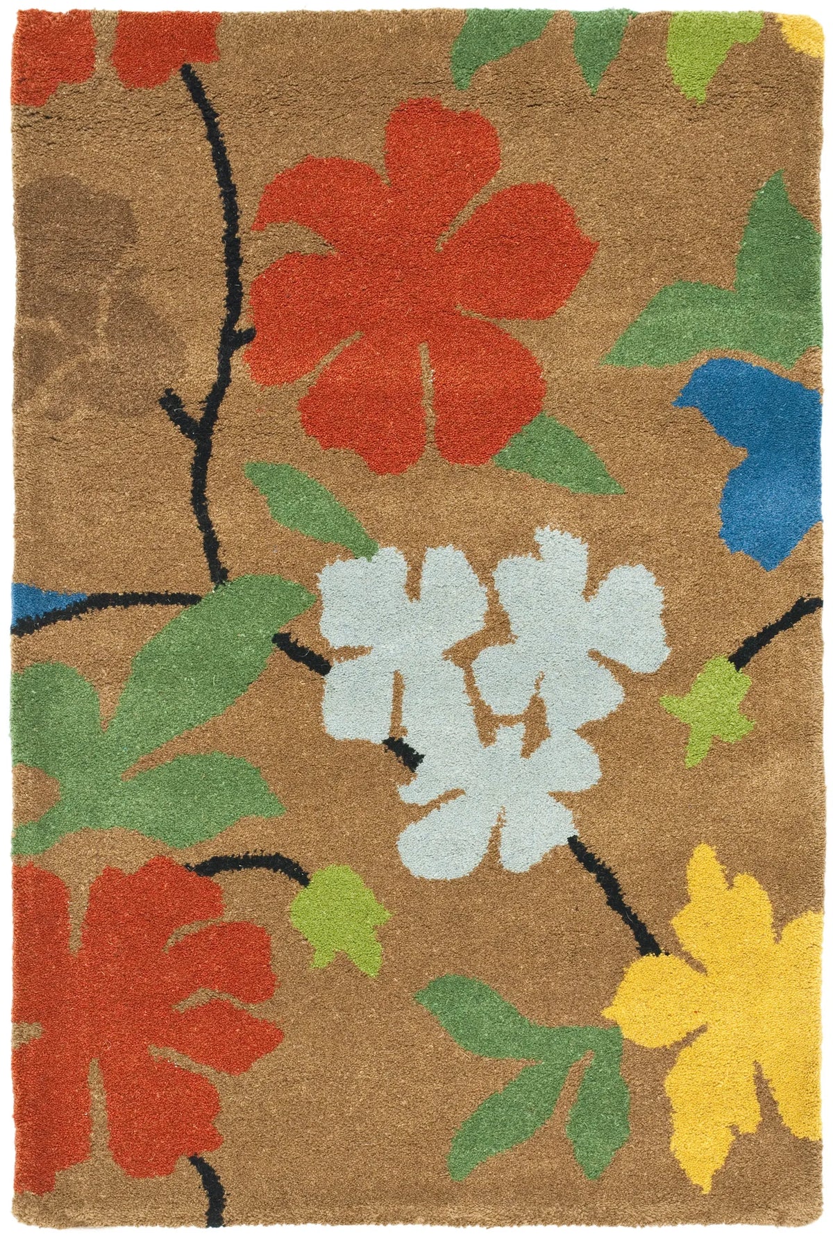 Safavieh Soho 2'-0" x 3'-0" Rug in Brown / Multi