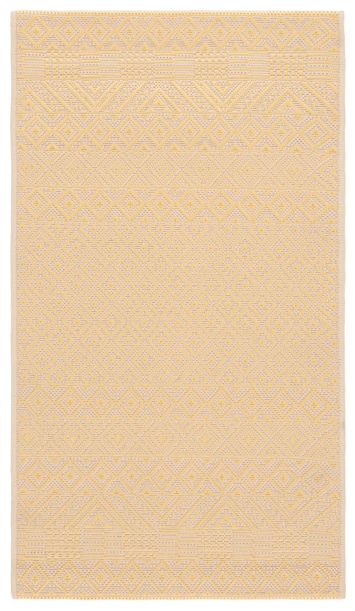 Safavieh Courtyard 2'-0" x 3'-7" Rug in Gold / Beige