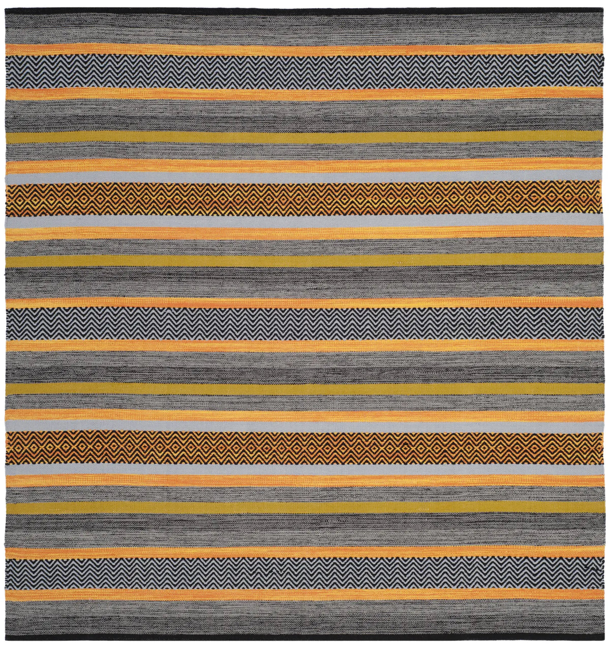 Safavieh Montauk 6'-0" x 6'-0" Rug in Navy / Multi