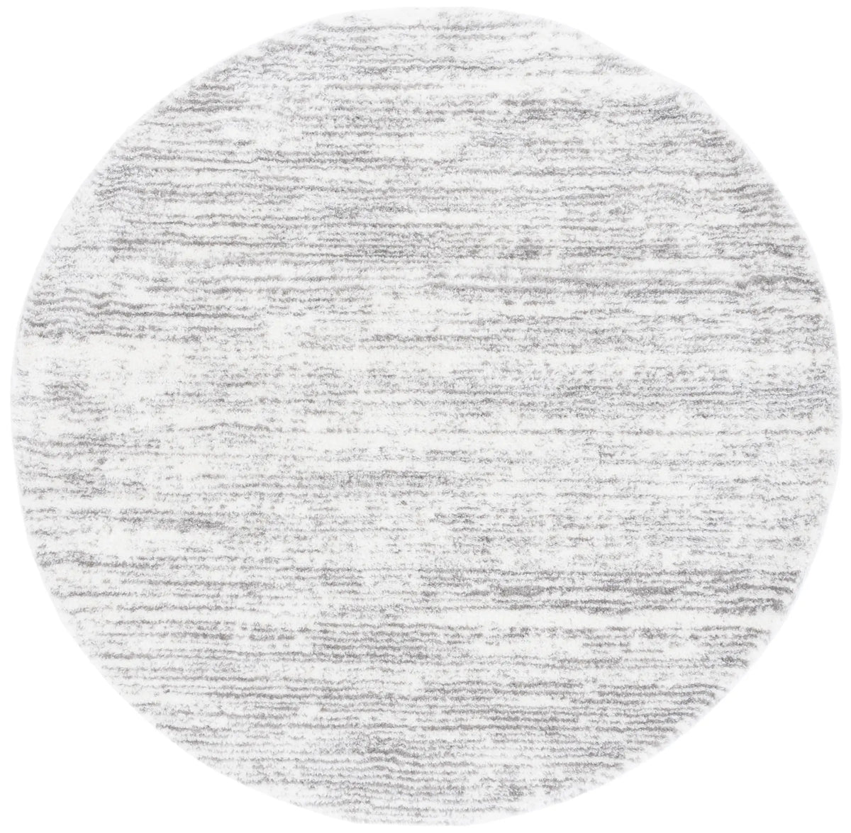 Safavieh Jasmine Shag 6'-7" x 6'-7" Rug in Ivory / Grey