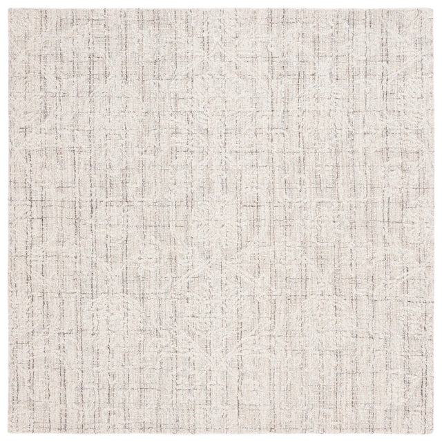 Safavieh Ebony 6'-0" x 6'-0" Rug in Grey / Ivory