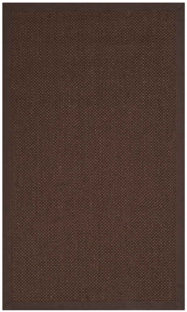 Safavieh Natural Fiber 3'-0" x 5'-0" Rug in Chocolate / Dark Brown