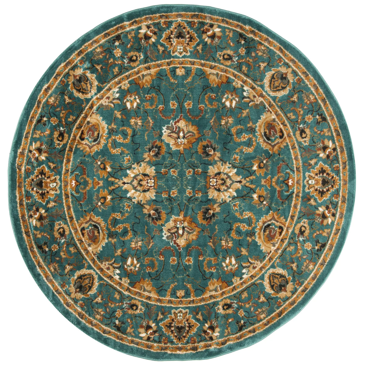 Safavieh Summit 6'-7" x 6'-7" Rug in Teal / Teal