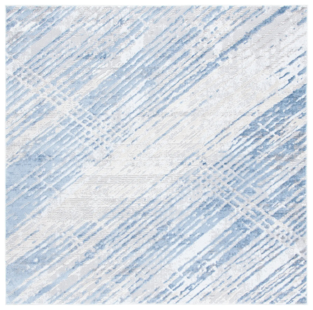 Safavieh Amelia 700 6'-7" x 6'-7" Rug in Ivory / Grey