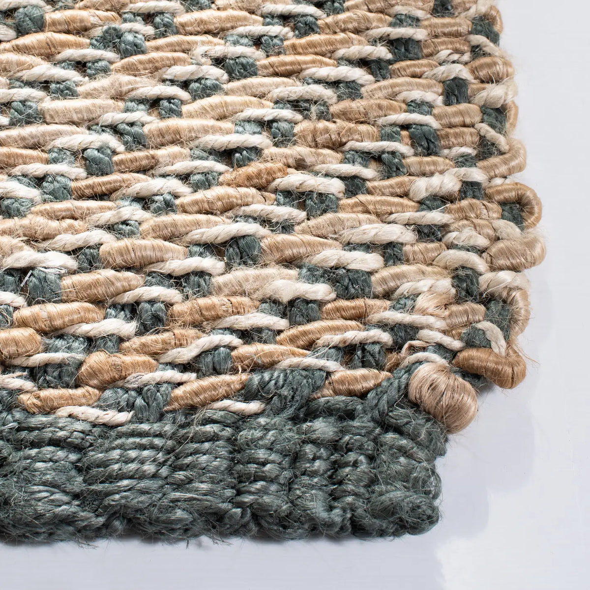 Safavieh Natural Fiber 4'-0" x 6'-0" Rug in Blue / Natural