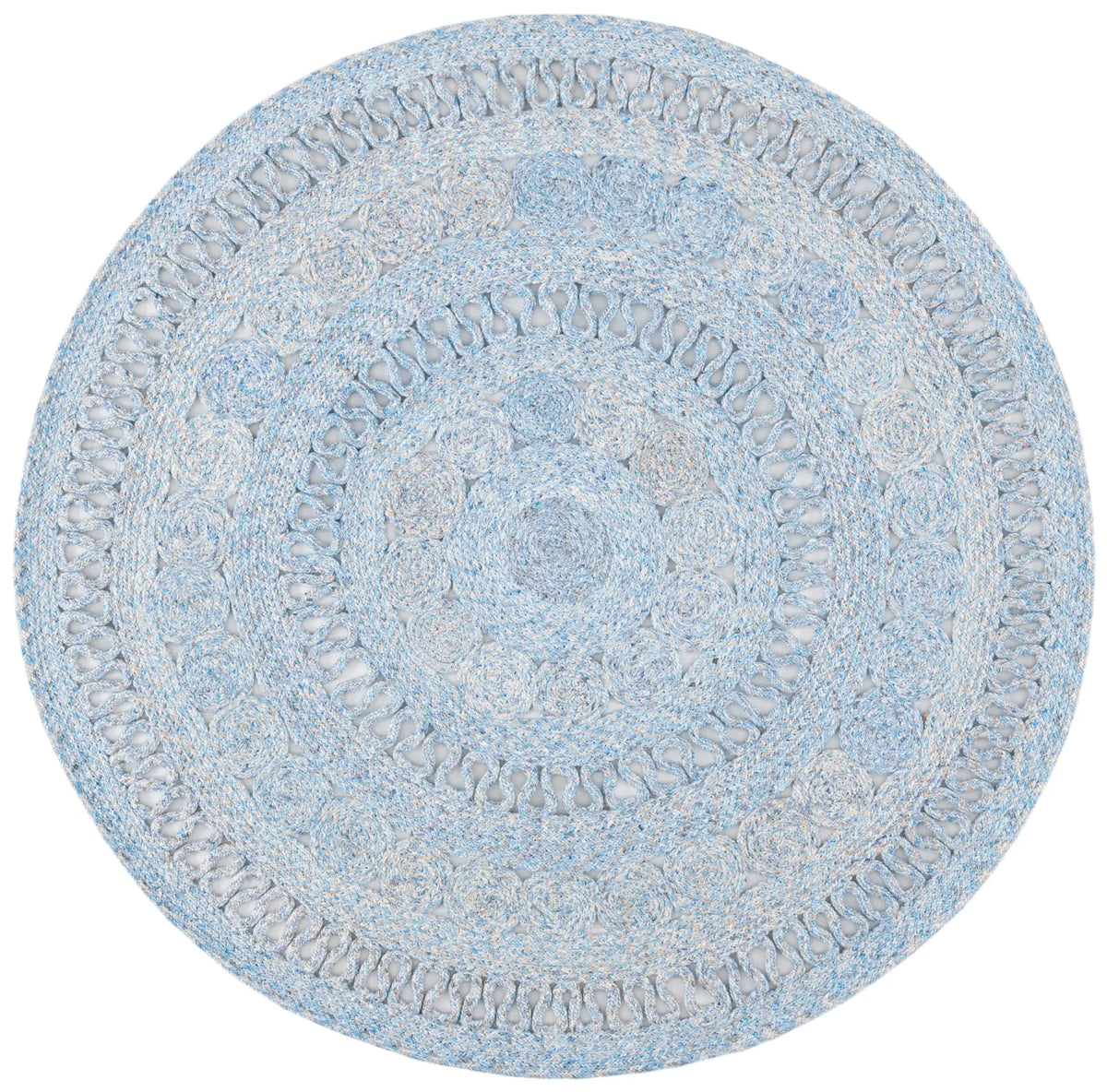 Safavieh Cape Cod 3'-0" x 3'-0" Rug in Blue