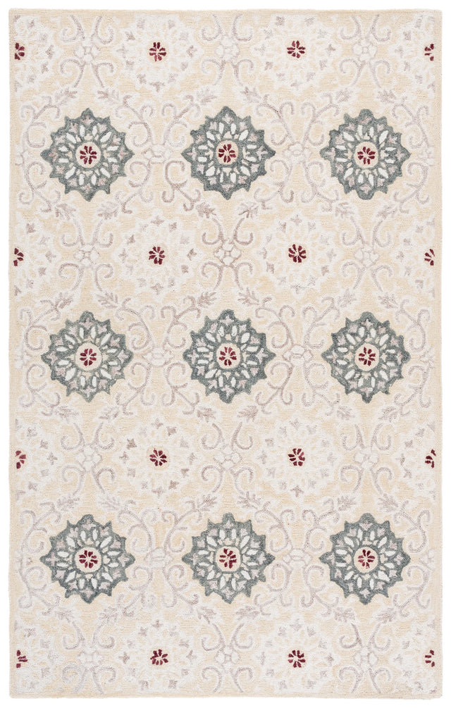 Safavieh Metro 4'-0" x 6'-0" Rug in Beige / Ivory