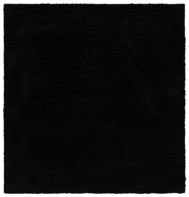 Safavieh Rumi Shag 6'-7" x 6'-7" Rug in Black