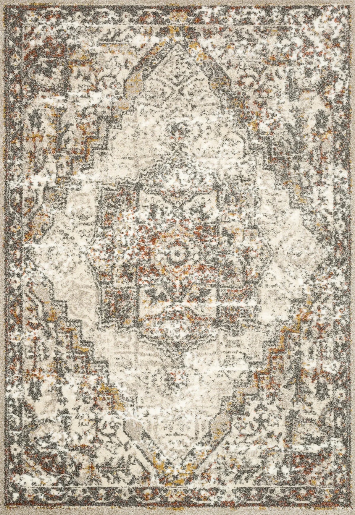 Loloi Landscape Lan-01 Sand / Graphite Rugs - main flat