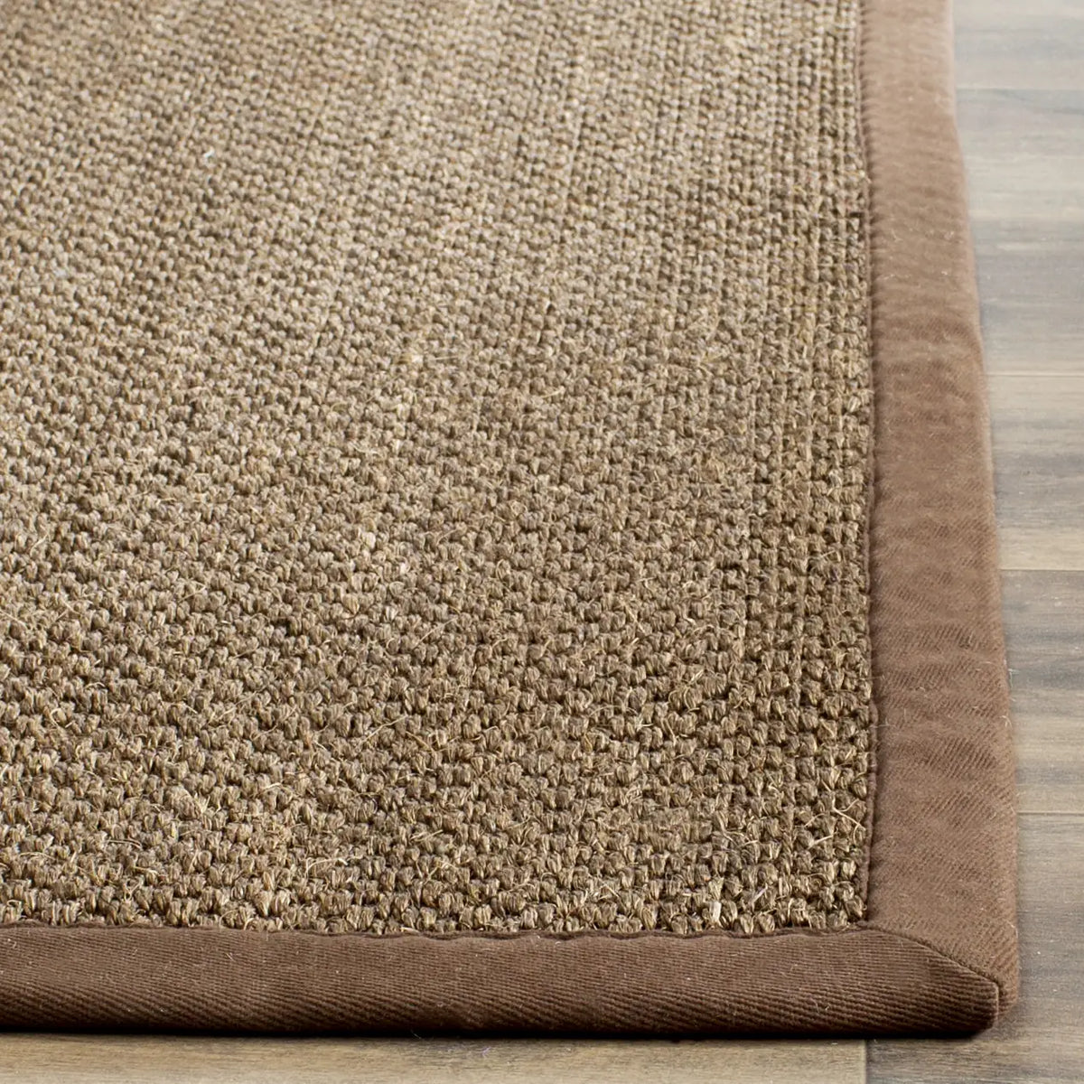 Safavieh Natural Fiber 4'-0" x 6'-0" Rug in Brown / Brown