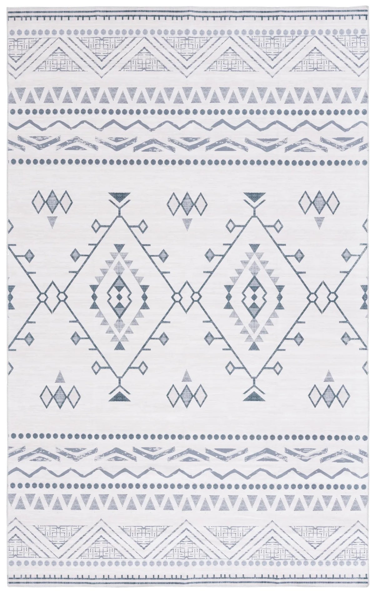 Safavieh Arizona 4'-0" x 6'-0" Rug in Beige / Charcoal