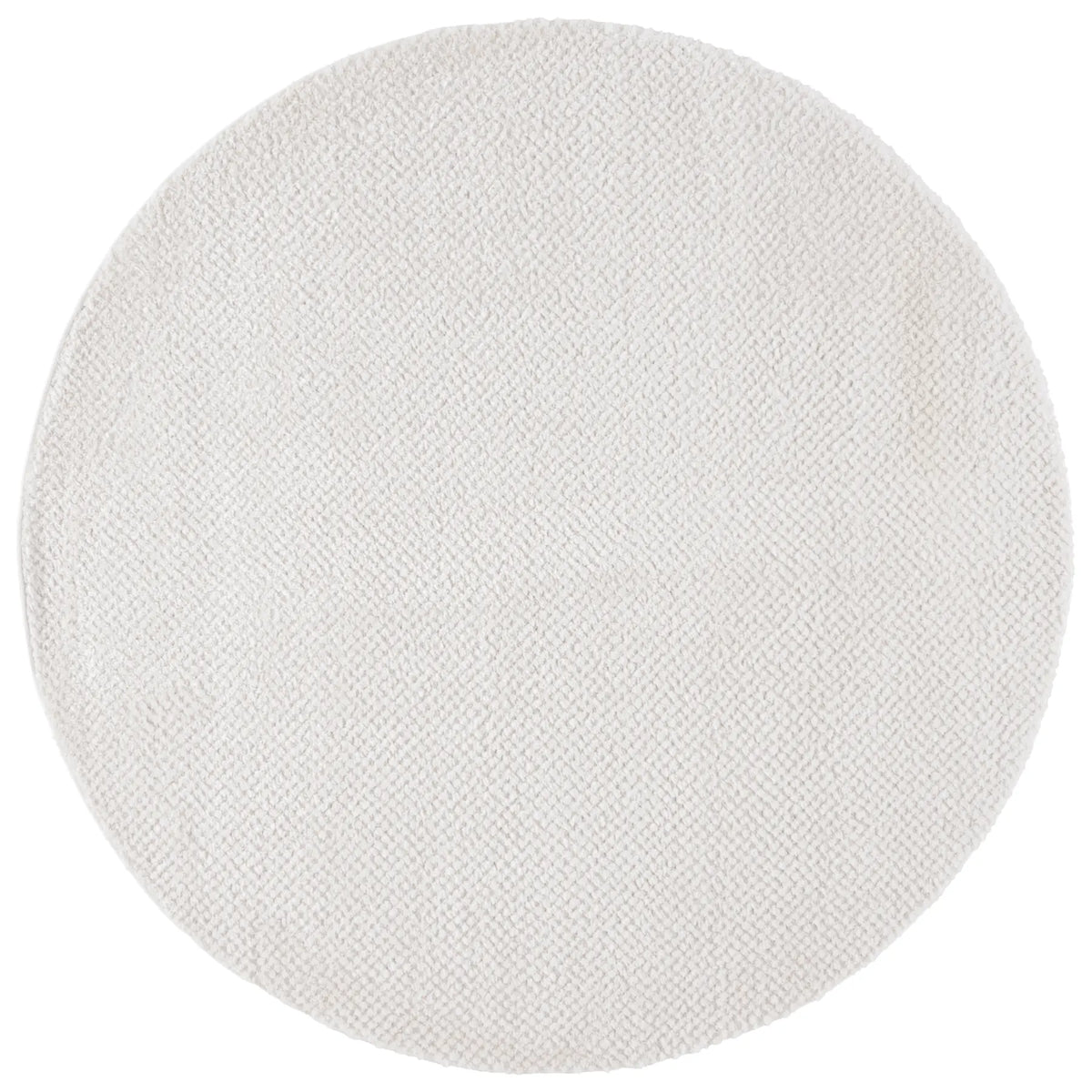 Safavieh Penelope Shag 6'-7" x 6'-7" Rug in Ivory