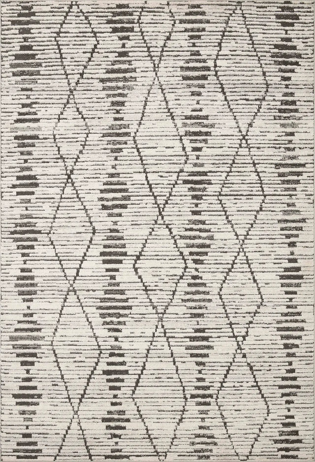 Loloi Kamala Kam-02 Charcoal/Dove Rug - main flat