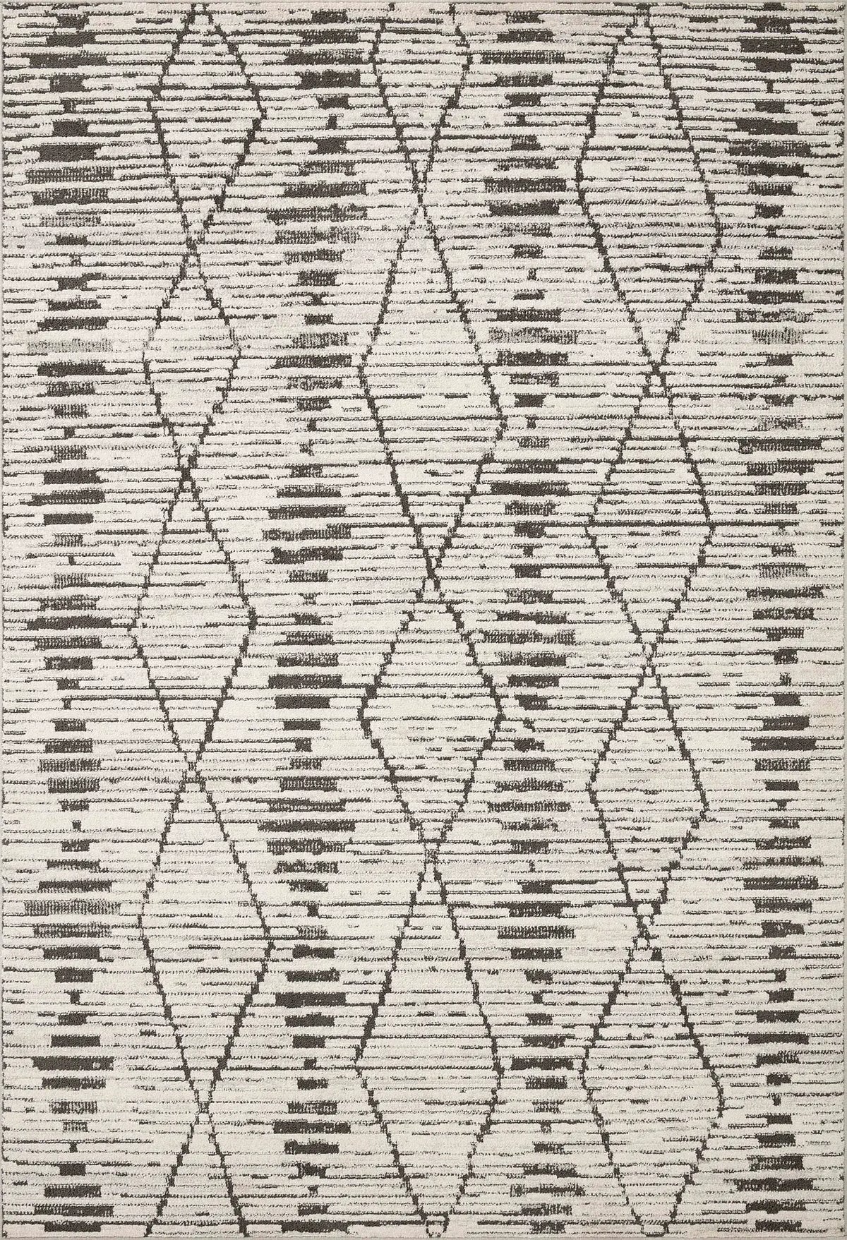 Loloi Kamala Kam-02 Charcoal/Dove Rug - main flat