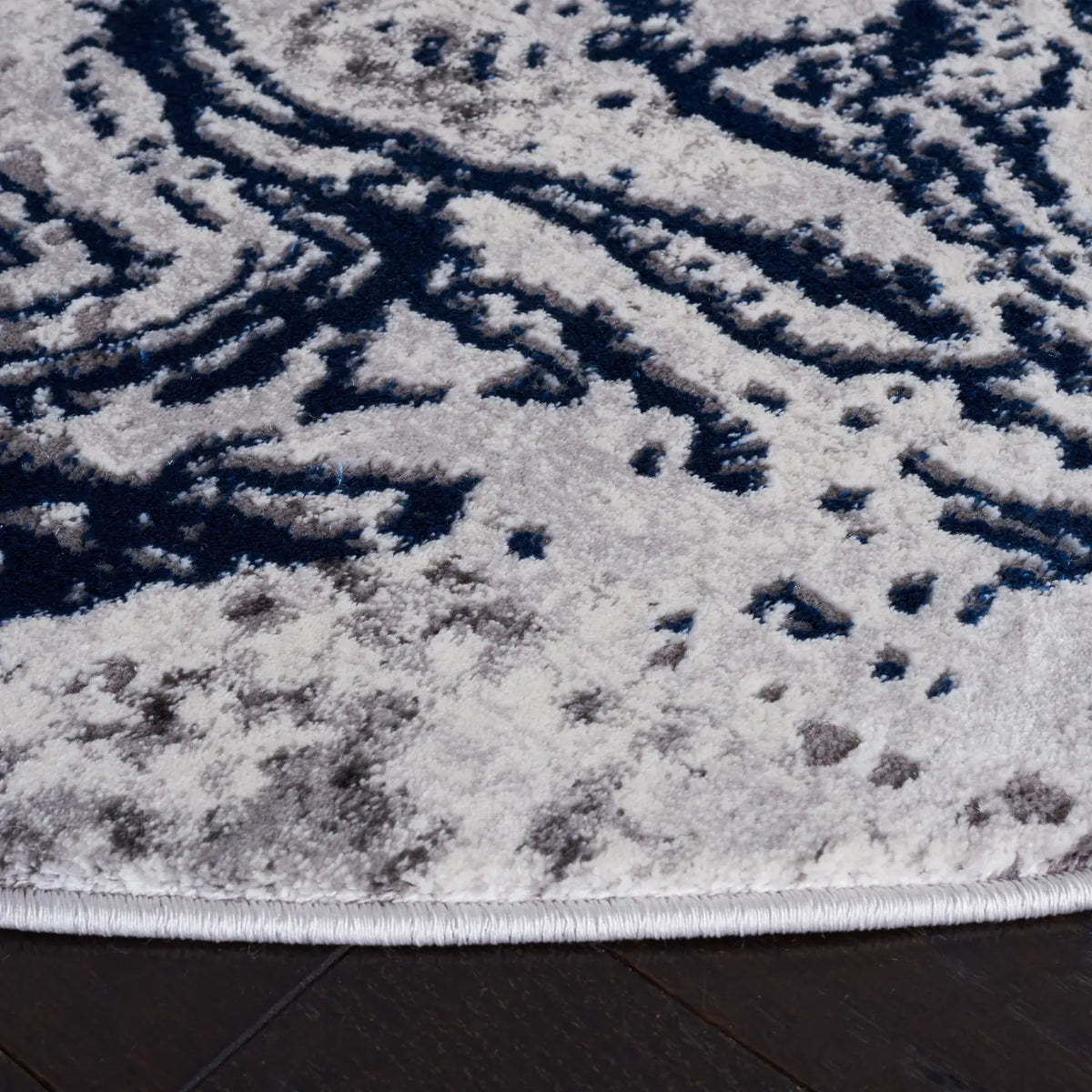 Safavieh Craft 6'-7" x 6'-7" Rug in Grey / Blue