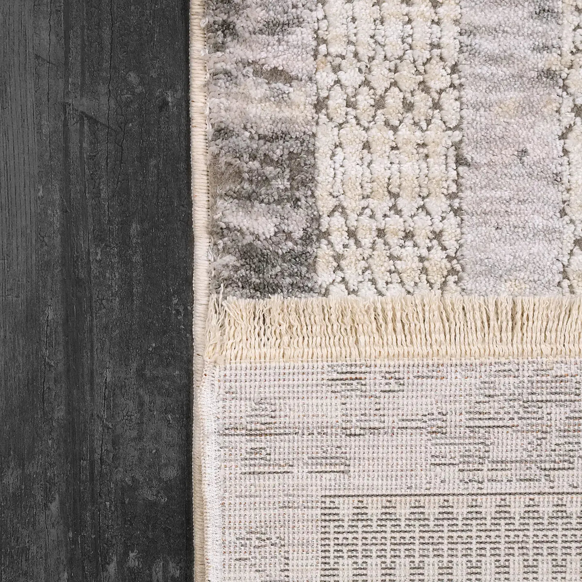 Dynamic Rugs Skyler 6710 Grey/Blue/Green Rug - Corner