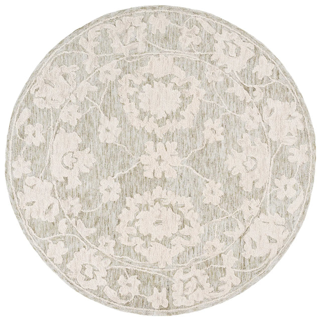 Safavieh Marquee 6'-0" x 6'-0" Rug in Grey / Light Brown
