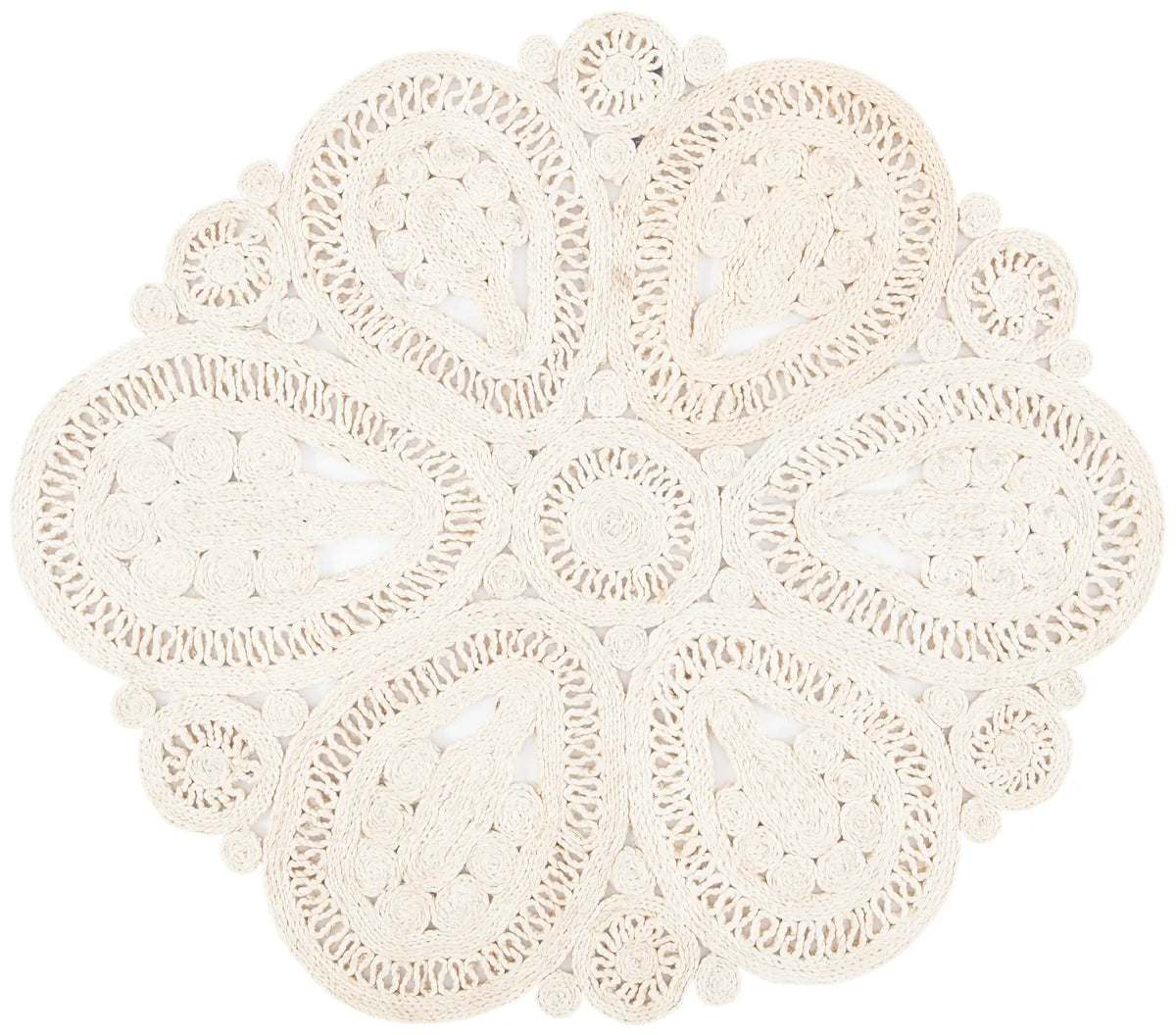 Safavieh Natural Fiber 5'-0" x 5'-0" Rug in Ivory