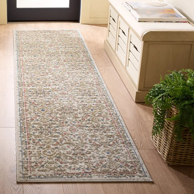 Safavieh Cameron 2'-2" x 8'-0" Rug in Ivory / Multi