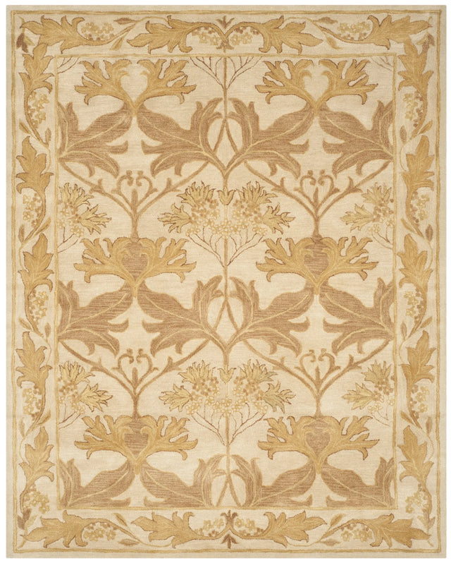 Safavieh Antiquity 9'-6" x 13'-6" Rug in Beige / Gold