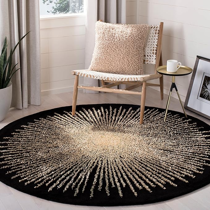 Safavieh Soho Soh655Z Black/Beige Rug