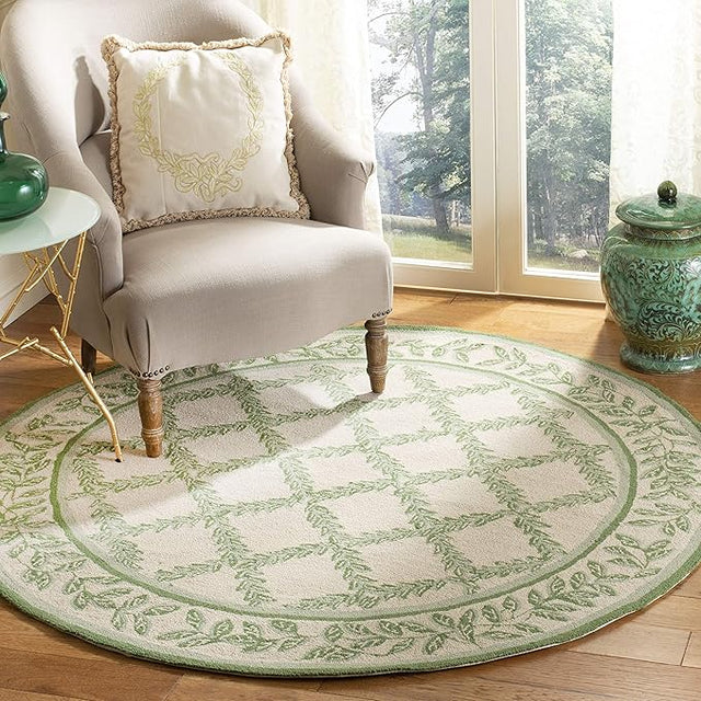 Safavieh Chelsea hk230b Ivory / Light Green Rugs