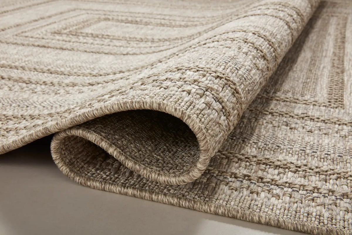 Loloi Dawn Daw-01 Natural Rug - pile height