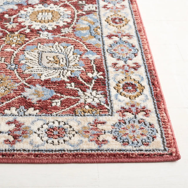 Safavieh Rosewood 4'-0" x 6'-0" Rug in Ivory / Red