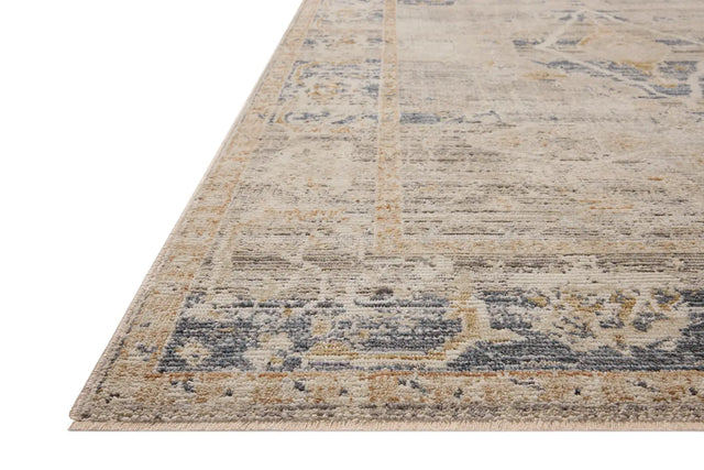 Loloi Milena MLE-04 Natural / Ivory Rug - rug corner
