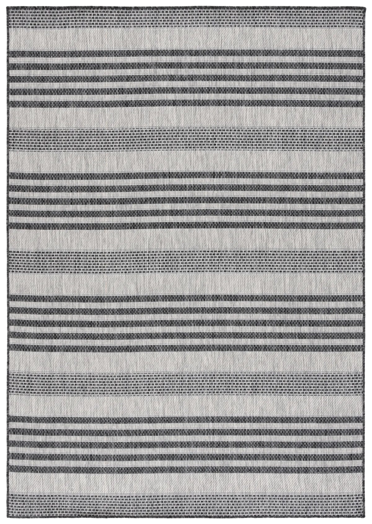 Safavieh Beach House 4'-0" x 6'-0" Rug in Grey / Charcoal