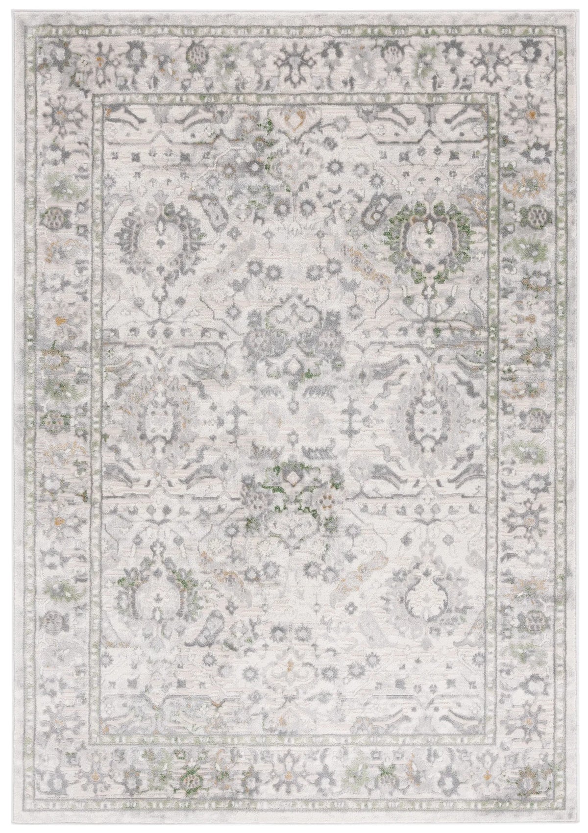 Safavieh Prestige 4'-0" x 6'-0" Rug in Ivory / Grey