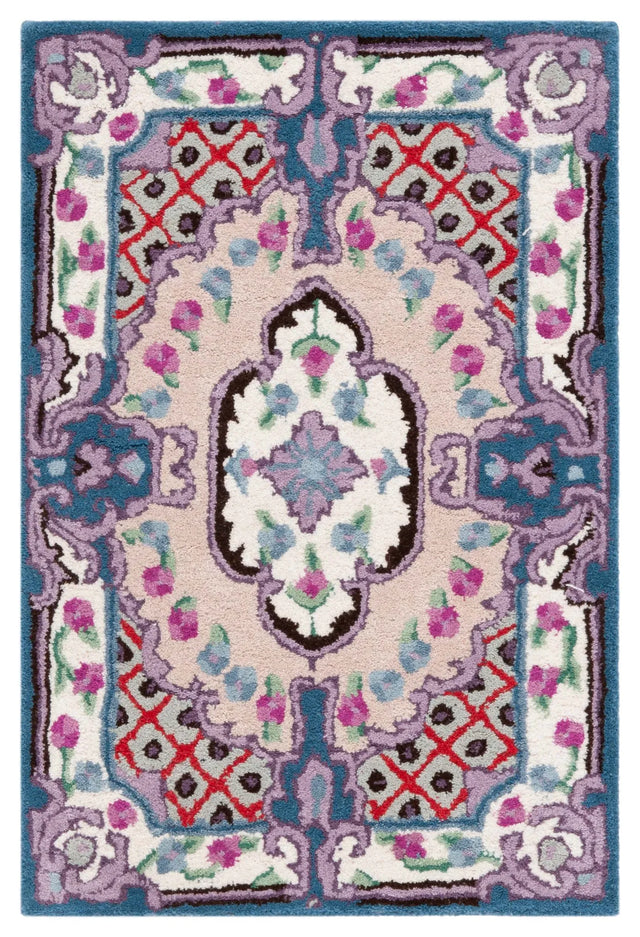 Safavieh Bellagio 2'-0" x 3'-0" Rug in Pink / Ivory