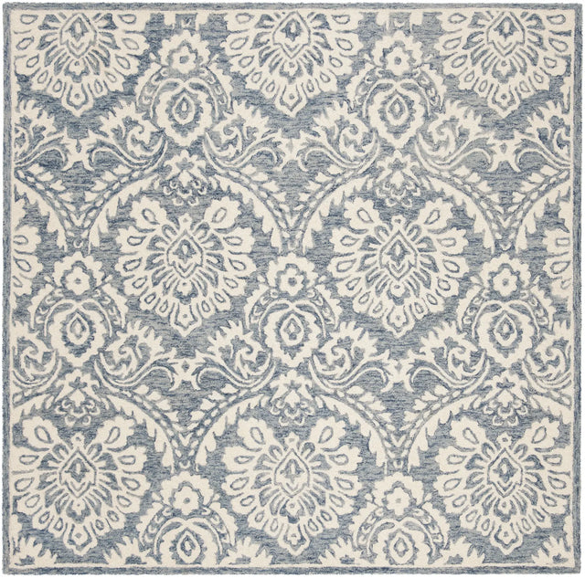 Safavieh Blossom 6'-0" x 6'-0" Rug in Blue / Ivory