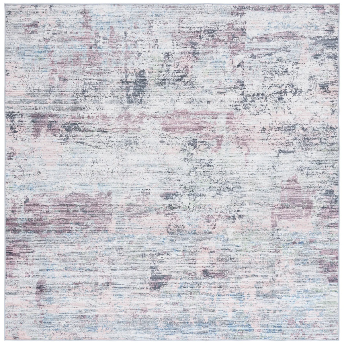 Safavieh Malibu 6'-0" x 6'-0" Rug in Plum / Green